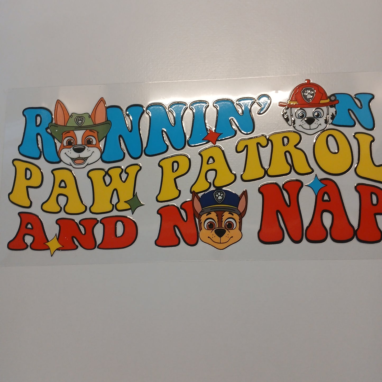 Paw no nap 16oz uvdtf wrap