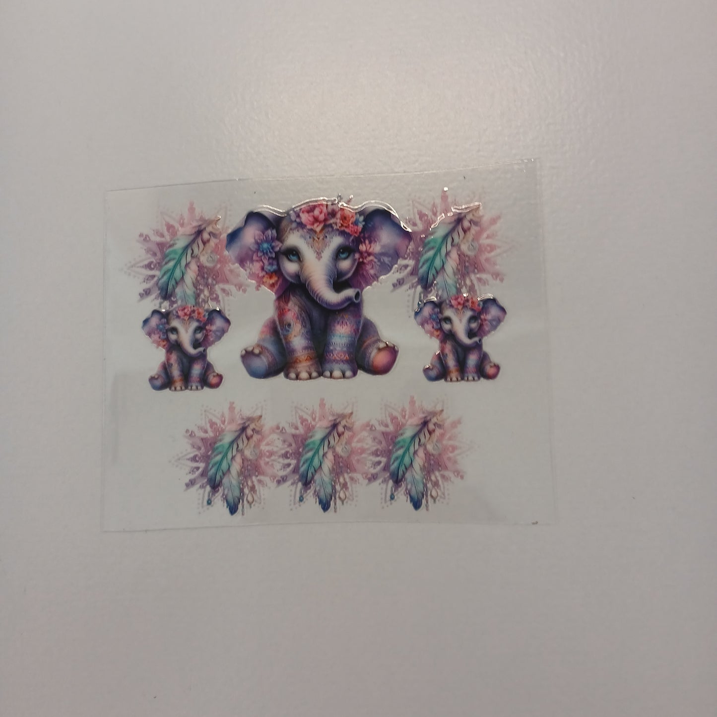 Tumbler keyring uvdtf