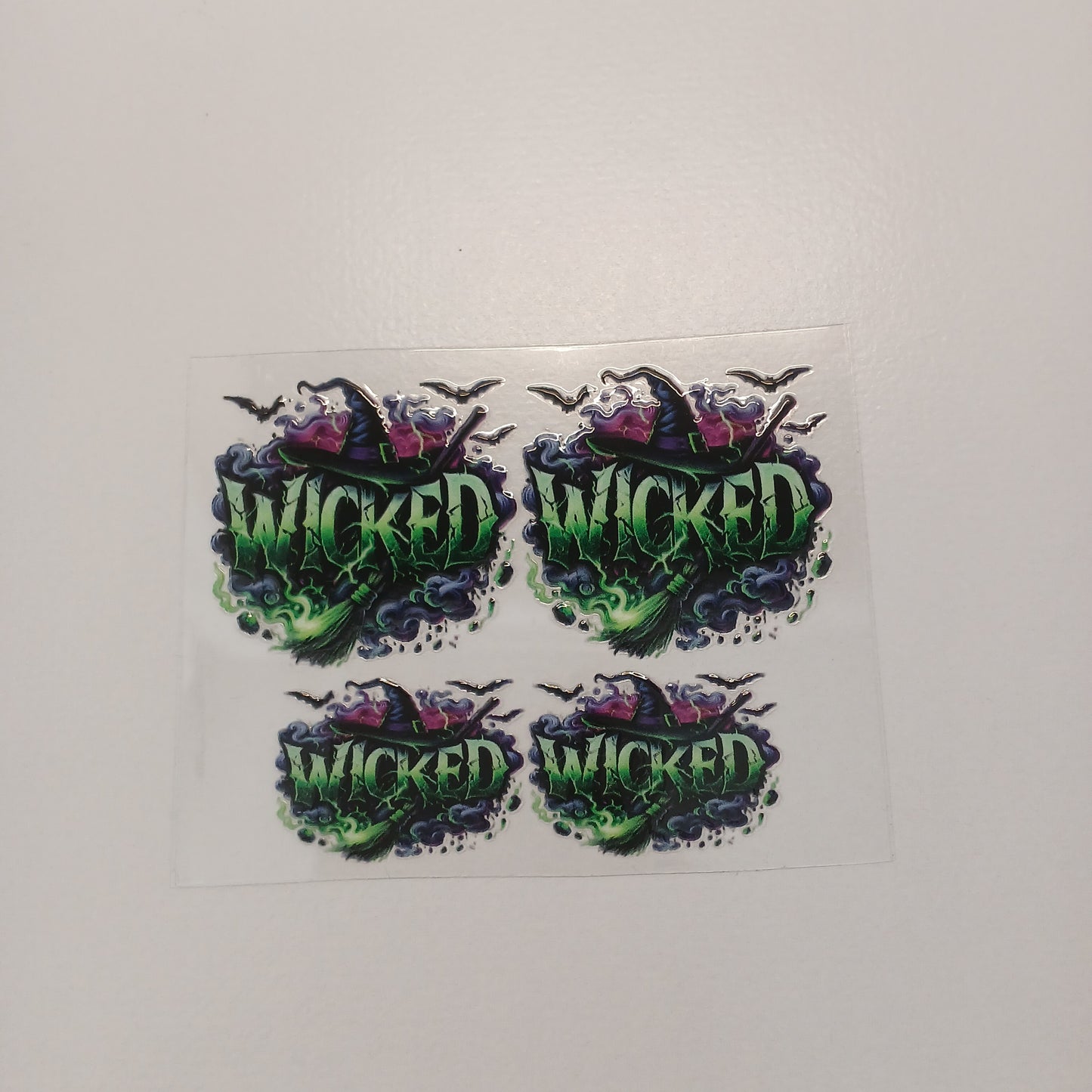 Wicked tumbler keyring uvdtf
