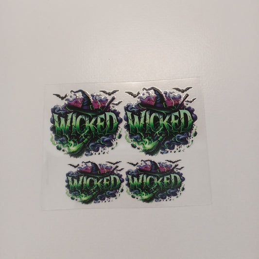 Wicked tumbler keyring uvdtf