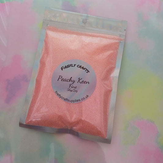 Peachy keen 2oz fine glitter