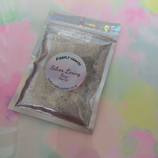 Silver lining 2oz fine glitter