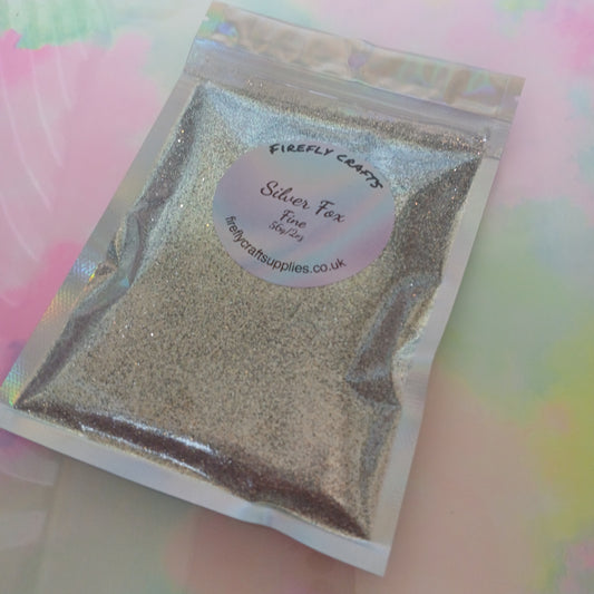 Silver fox 2oz fine glitter