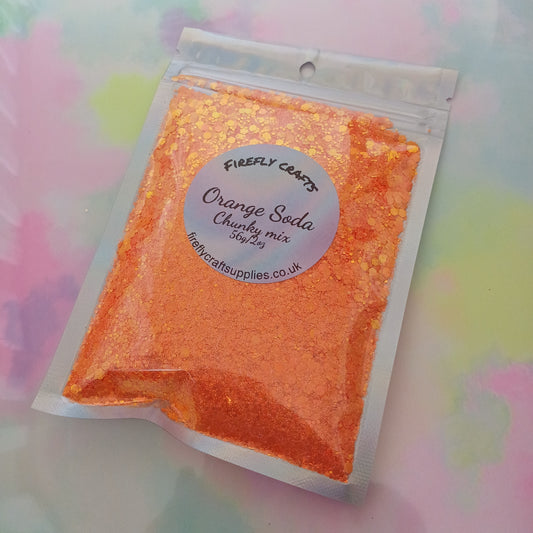 Orange soda 2oz chunky mix